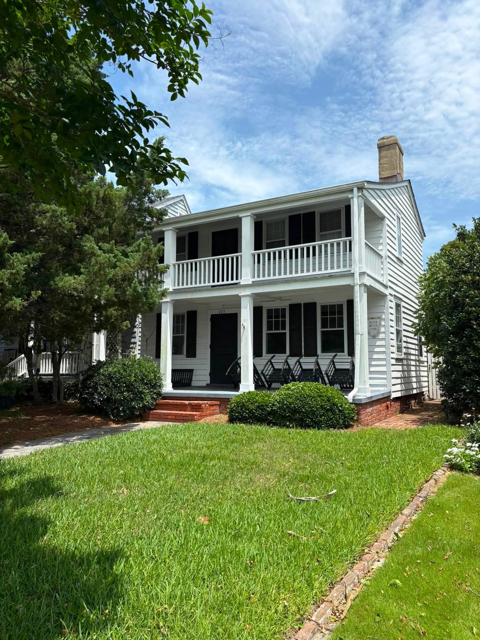 Historic double-porch home in Beaufort